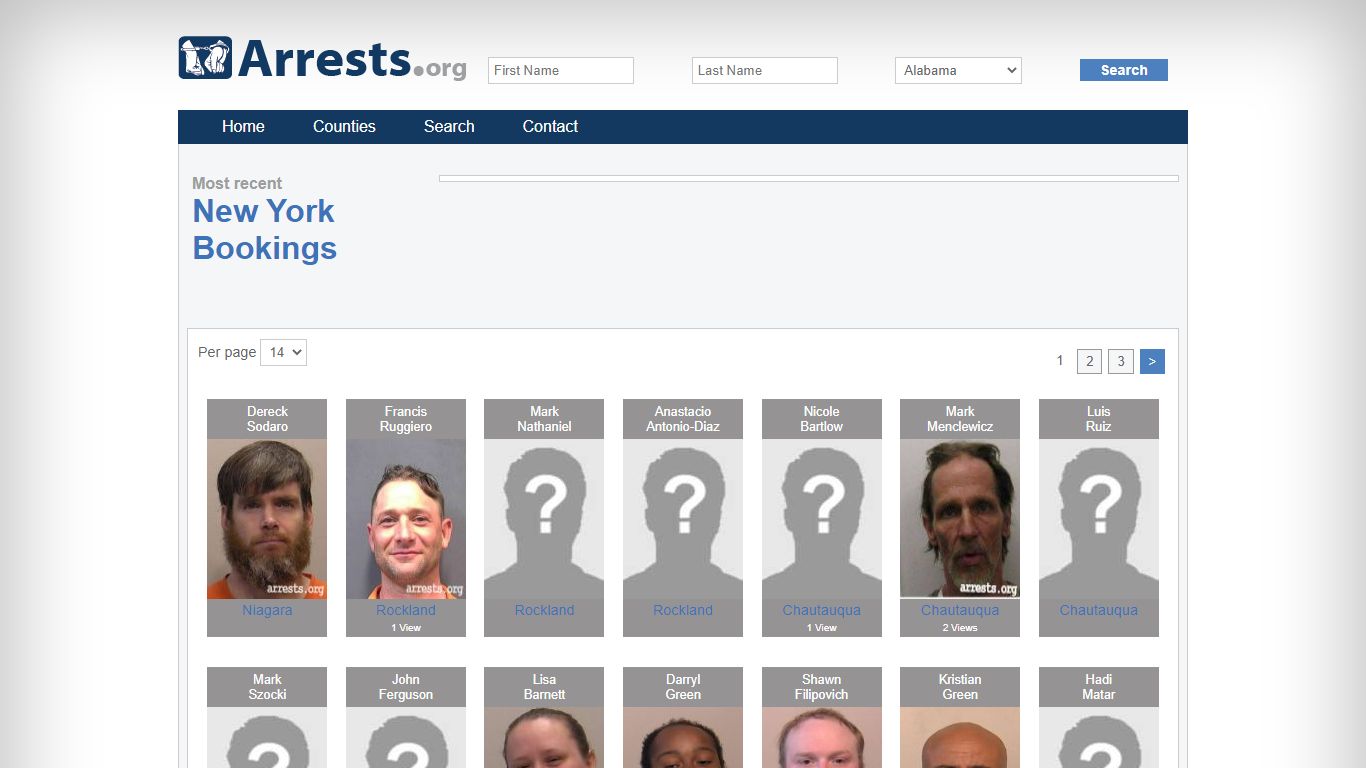 New York Arrests and Inmate Search